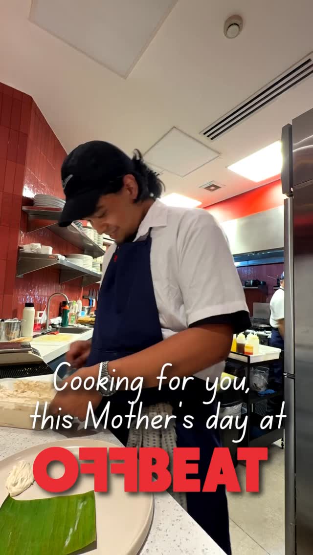 Offbeat Bistro chef at work in the kitchen